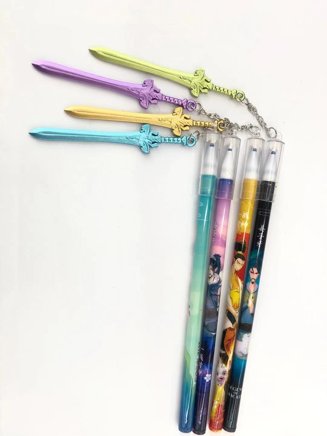 Magic List Pendant Gel Pen Creative Weapon Pendant Ball Pen Student Studying Stationery Cute Pendant Gel Pen Magic List Pendant Gel Pen Creative Weapon Pendant Ball Pen Student Studying Stationery Cute Pendant Gel Pen