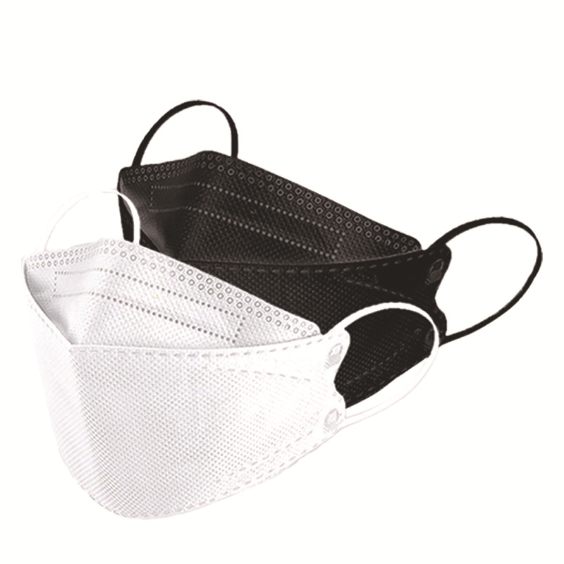 Kf94 Korean Style Fish-Shaped Mask KN95 Disposable Independent Kn94 Mask White List Factory Direct Supply