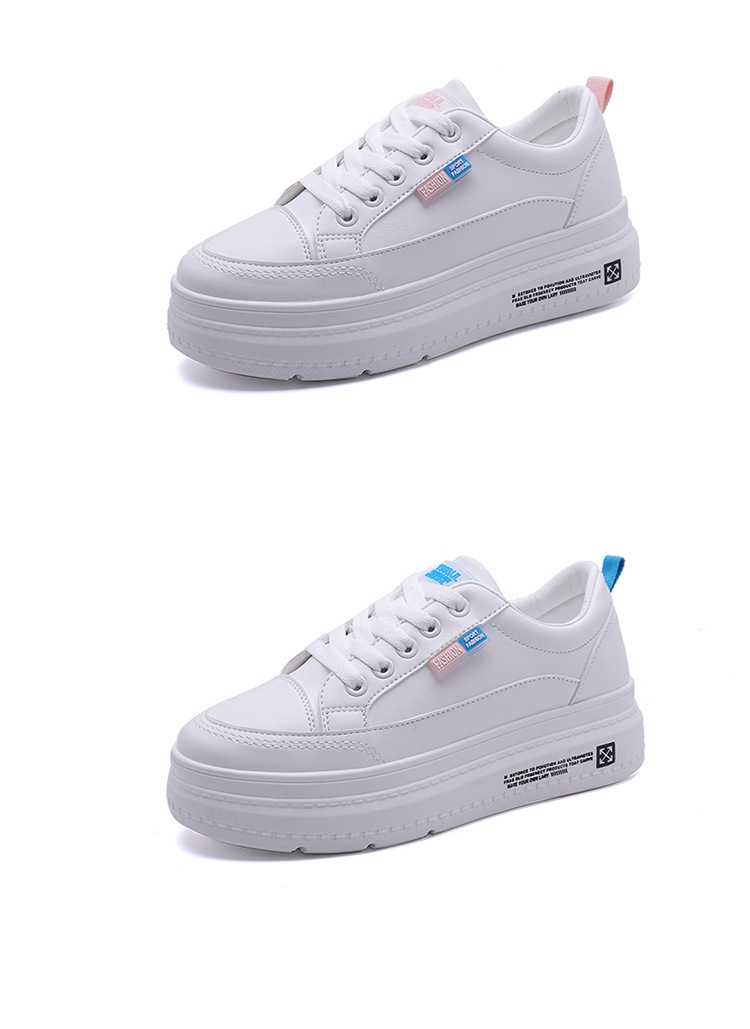 White shoes female 2019 autumn new thick soles sports leisure shoes students increase running shoes list tide White shoes female 2019 autumn new thick soles sports leisure shoes students increase running shoes list tide
