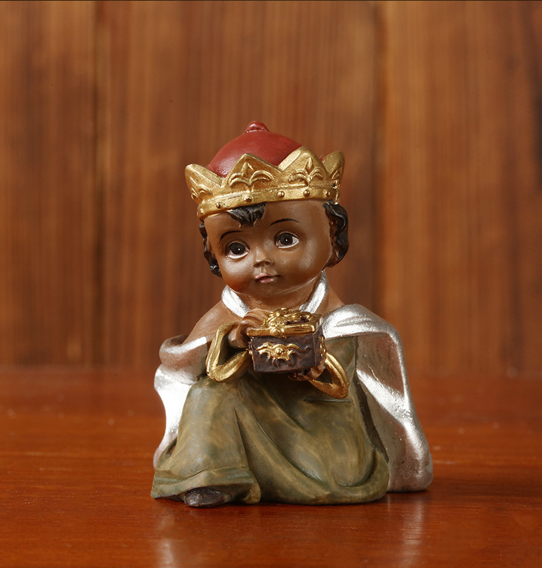 Cross border Christmas cartoon manger group resin crafts to display a Nativity religious gifts foreign trade list processing Cross border Christmas cartoon manger group resin crafts to display a Nativity religious gifts foreign trade list processing