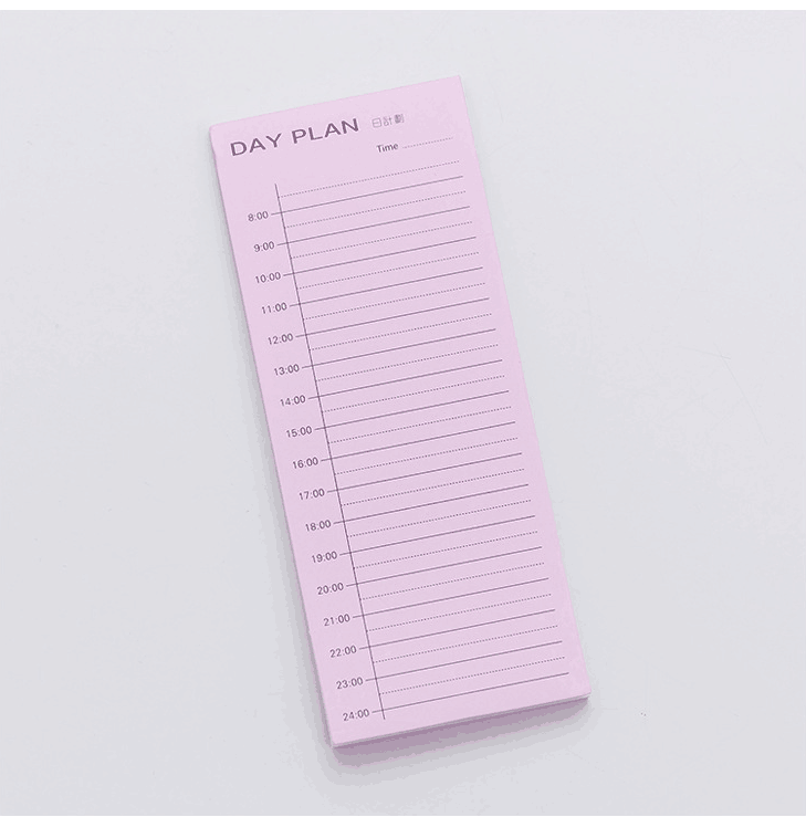 Japanese and Korean Creative New Xiaoqing New Day and Month List Learning Notepad Note Sticker Tearable and Sticky Wholesale Japanese and Korean Creative New Xiaoqing New Day and Month List Learning Notepad Note Sticker Tearable and Sticky Wholesale