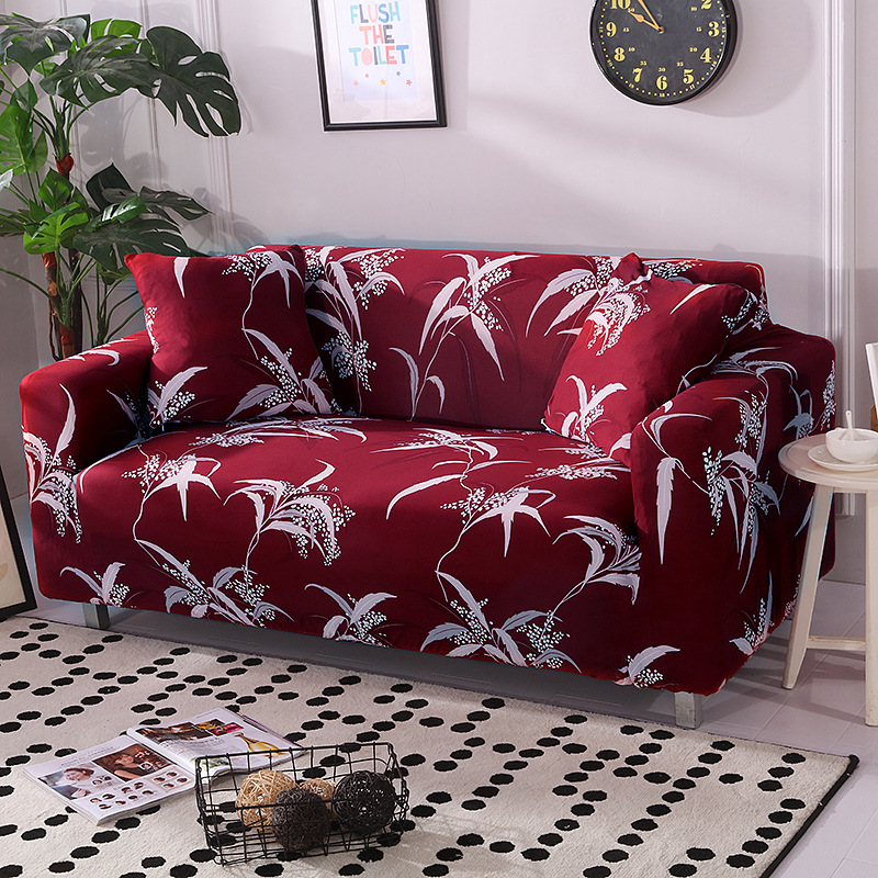 Upholstery Cover with Swastika Swastika Fabric Upholstery for four seasons Stretch sofa list with leather Sand hair towel With full cover Combination universal Type Upholstery Cover with Swastika Swastika Fabric Upholstery for four seasons Stretch sofa list with leather Sand hair towel With full cover Combination universal Type