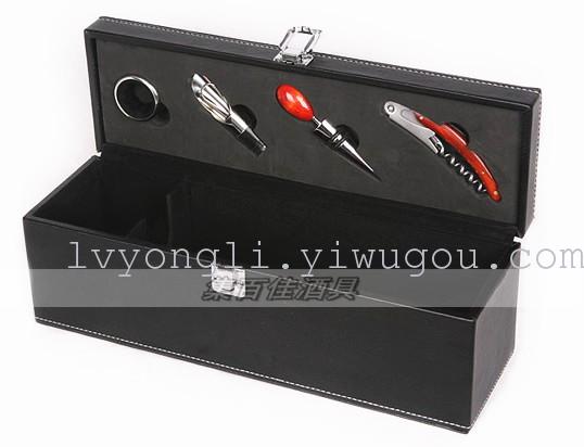 Leather wine list wine gifts cassettes tools