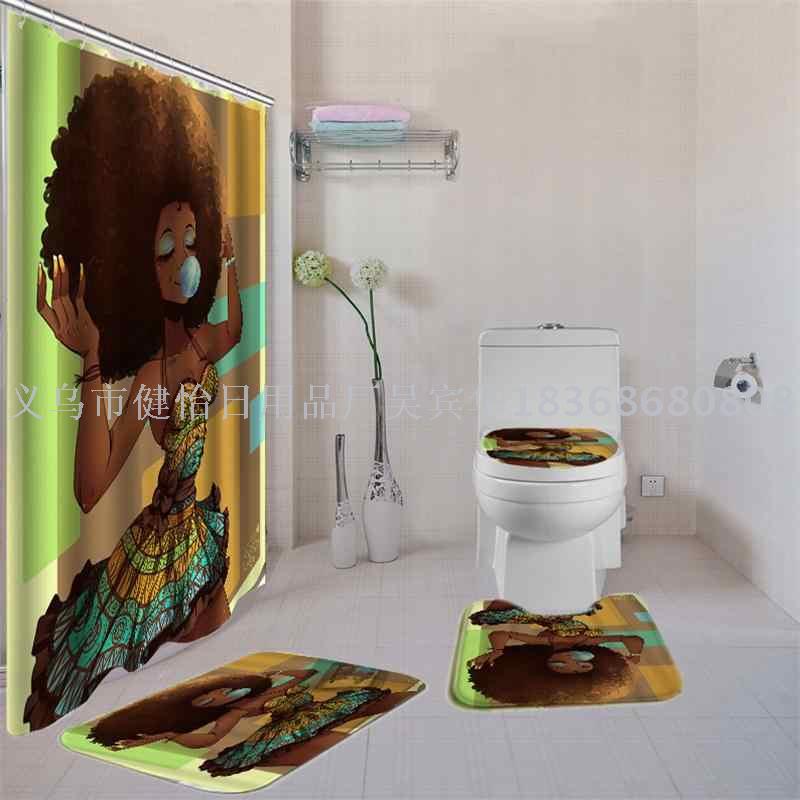 Bath curtain digital printing old manufacturers stable quality without defects rich patterns can be customized to sample Bath curtain digital printing old manufacturers stable quality without defects rich patterns can be customized to sample