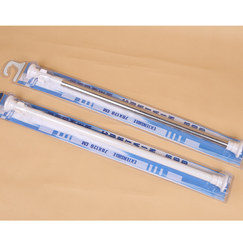 Manufacturer direct selling bath curtain rod spray aluminum paint material depend solid on the bath curtain rod