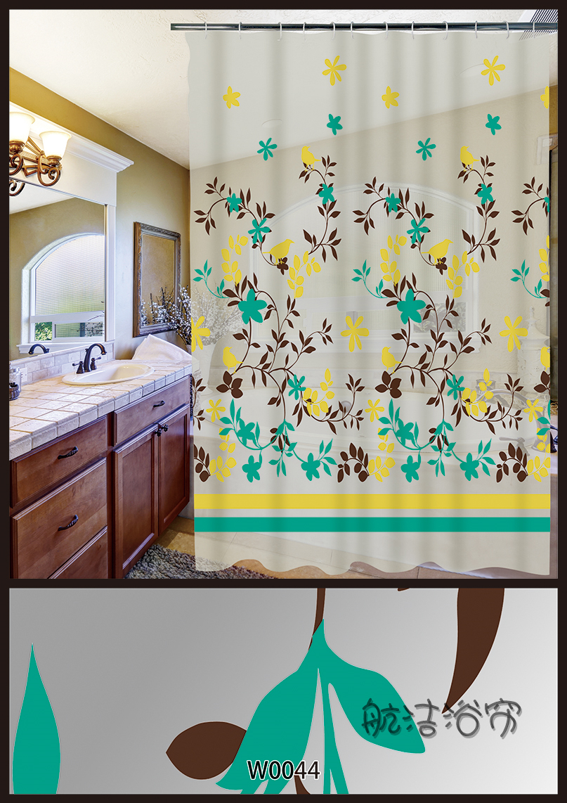Toilet Punch-Free Shower Curtain Rod Waterproof Thickened Partition Door Curtain Shower Bath Curtain Fabric Toilet Punch-Free Shower Curtain Rod Waterproof Thickened Partition Door Curtain Shower Bath Curtain Fabric