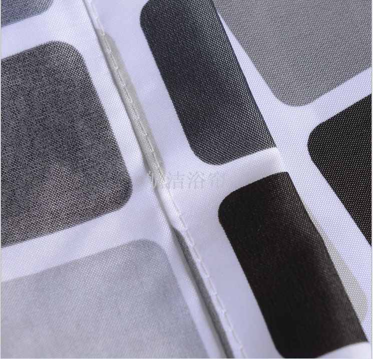 Household bath curtain thickened waterproof shower curtain anti-mildew polyester fabric bath curtain. Household bath curtain thickened waterproof shower curtain anti-mildew polyester fabric bath curtain.