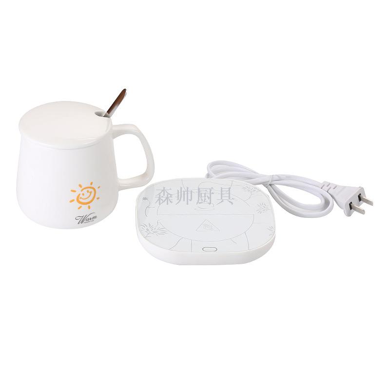 Hot Milk Heating Coaster 55 Degrees Vacuum Cup Thermal Mug Cup
