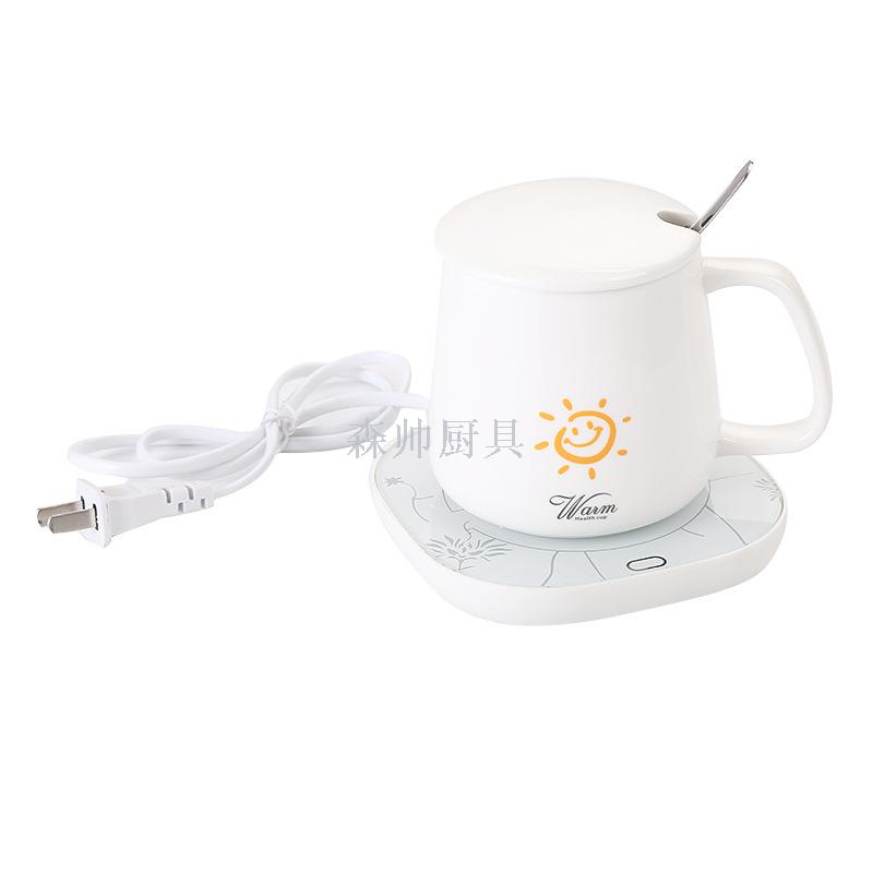 Hot Milk Heating Coaster 55 Degrees Vacuum Cup Thermal Mug Cup