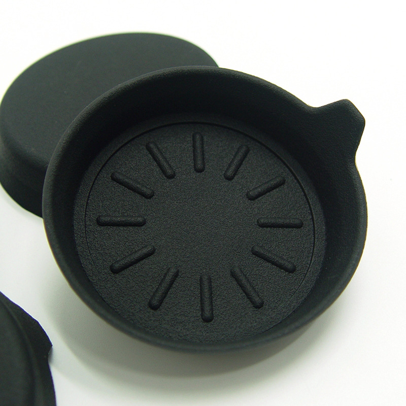 Amazon Hot Sale Car Accessories Coaster Car Supplies Skimming Modeling Cup Slot Pad Shockproof Silicone Cup Holder