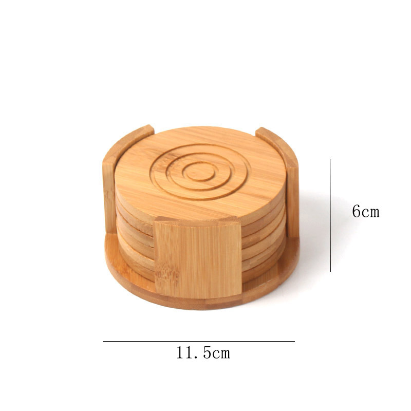 Bamboo Coaster Combination Set Japanese-Style Coaster Rack Cup Saucer Tea Tray Tea Ceremony Accessories One Product Bamboo Coaster Combination Set Japanese-Style Coaster Rack Cup Saucer Tea Tray Tea Ceremony Accessories One Product