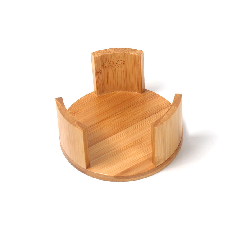 Bamboo Coaster Combination Set Japanese-Style Coaster Rack Cup Saucer Tea Tray Tea Ceremony Accessories One Product Bamboo Coaster Combination Set Japanese-Style Coaster Rack Cup Saucer Tea Tray Tea Ceremony Accessories One Product