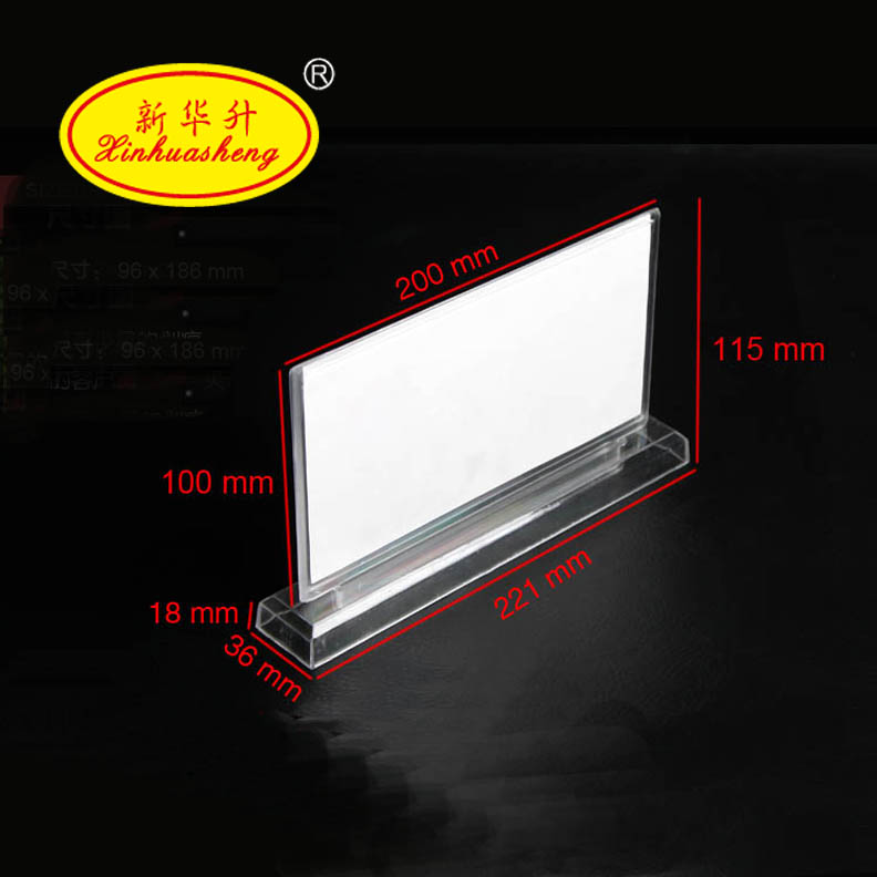 Xinhua liter selling 588 table card table card table card T type logo show meeting friends
