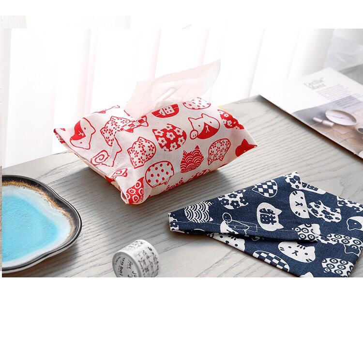 Cotton Linen Tissue Cover Bags Cover Cotton And Linen Simplicity Fresh Cat Tissue Box Dining Room/Living Room Kitchen Paper Cover Cotton Linen Tissue Cover Bags Cover Cotton And Linen Simplicity Fresh Cat Tissue Box Dining Room/Living Room Kitchen Paper Cover