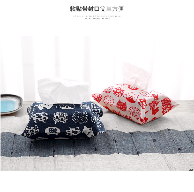 Cotton Linen Tissue Cover Bags Cover Cotton And Linen Simplicity Fresh Cat Tissue Box Dining Room/Living Room Kitchen Paper Cover Cotton Linen Tissue Cover Bags Cover Cotton And Linen Simplicity Fresh Cat Tissue Box Dining Room/Living Room Kitchen Paper Cover