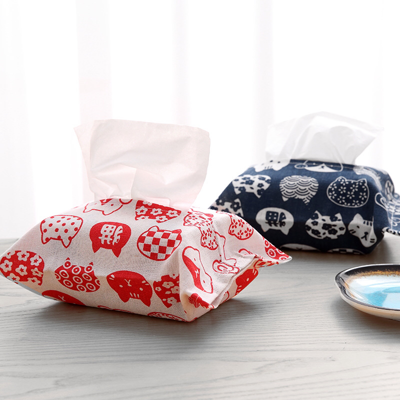 Cotton Linen Tissue Cover Bags Cover Cotton And Linen Simplicity Fresh Cat Tissue Box Dining Room/Living Room Kitchen Paper Cover Cotton Linen Tissue Cover Bags Cover Cotton And Linen Simplicity Fresh Cat Tissue Box Dining Room/Living Room Kitchen Paper Cover