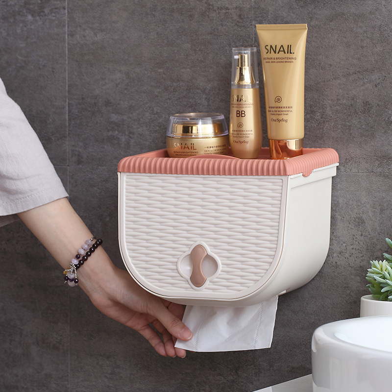 Toilet tissue box toilet paper storage box
