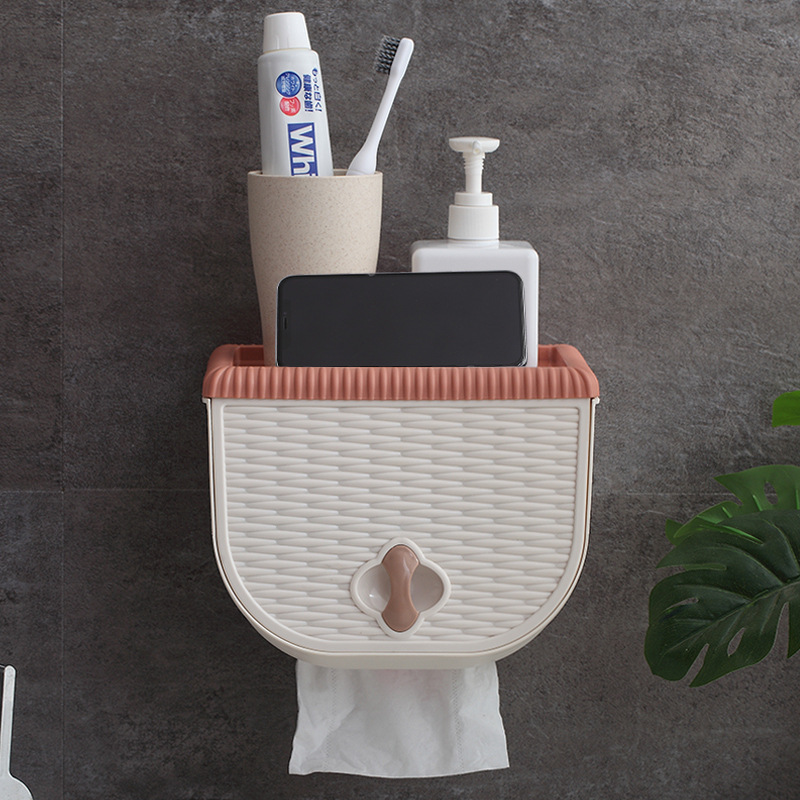 Toilet tissue box toilet paper storage box