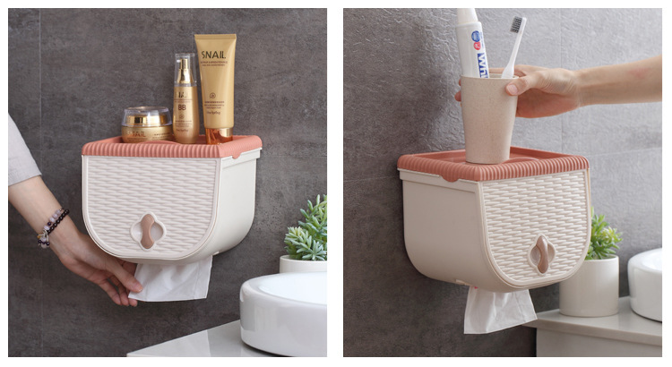 Toilet tissue box toilet paper storage box