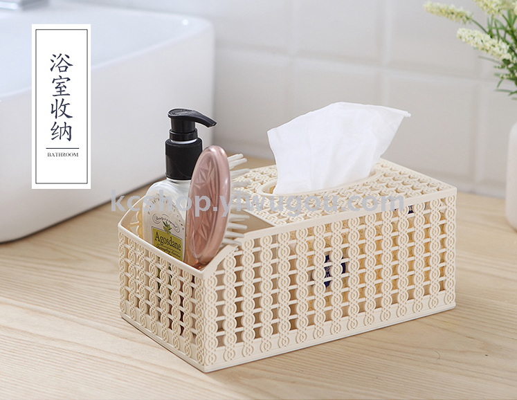 Copy the cane makes up smoke box tissue box receive a box of creative living room desktop receive basket Copy the cane makes up smoke box tissue box receive a box of creative living room desktop receive basket