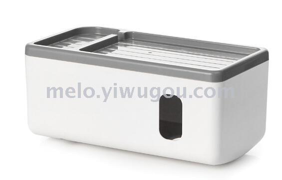 Toilet tissue box, perforation-free tissue box, rotary tissue box (single layer)