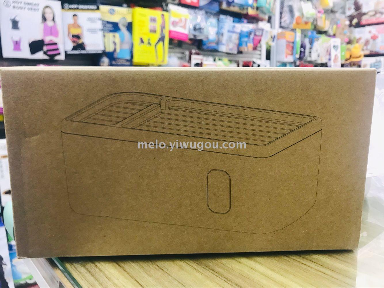 Toilet tissue box, perforation-free tissue box, rotary tissue box (single layer)
