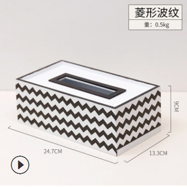 European-Style Pastoral Style Simple Spot Japanese and Korean Home Decoration White Wooden Silk Screen Tissue Box Decoration European-Style Pastoral Style Simple Spot Japanese and Korean Home Decoration White Wooden Silk Screen Tissue Box Decoration