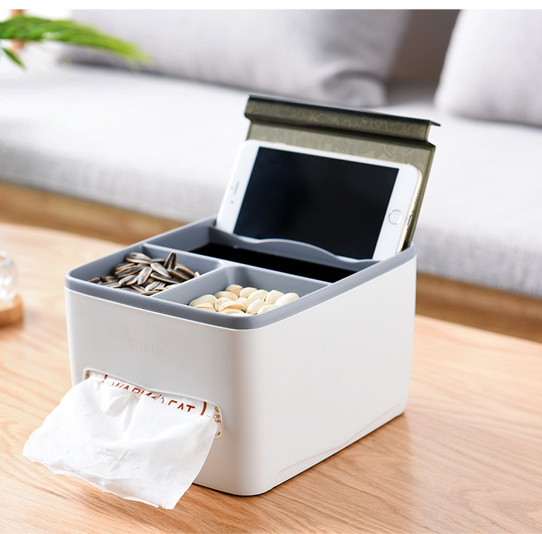 Douyin creative plastic paper box kitchen paper hygiene paper box functional tissue box