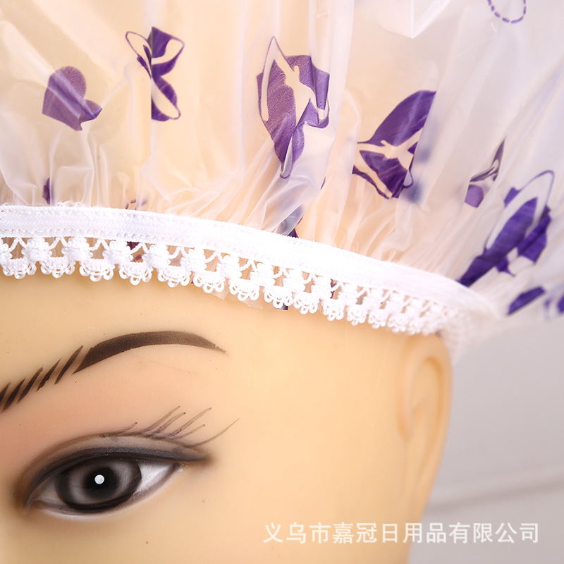 2017 new speed sales tonnage adult shower cap Eva waterproof ladies general shower cap disposable bath products. 2017 new speed sales tonnage adult shower cap Eva waterproof ladies general shower cap disposable bath products.