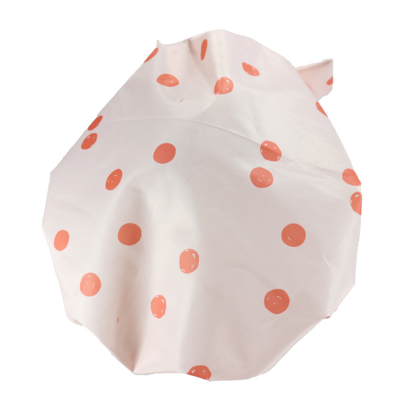 Shower Cap Waterproof Amazon Elastic Bow Black And White Stripes Shower Cap Female Yiwu Manufacturers Customizable Pattern Shower Cap Waterproof Amazon Elastic Bow Black And White Stripes Shower Cap Female Yiwu Manufacturers Customizable Pattern