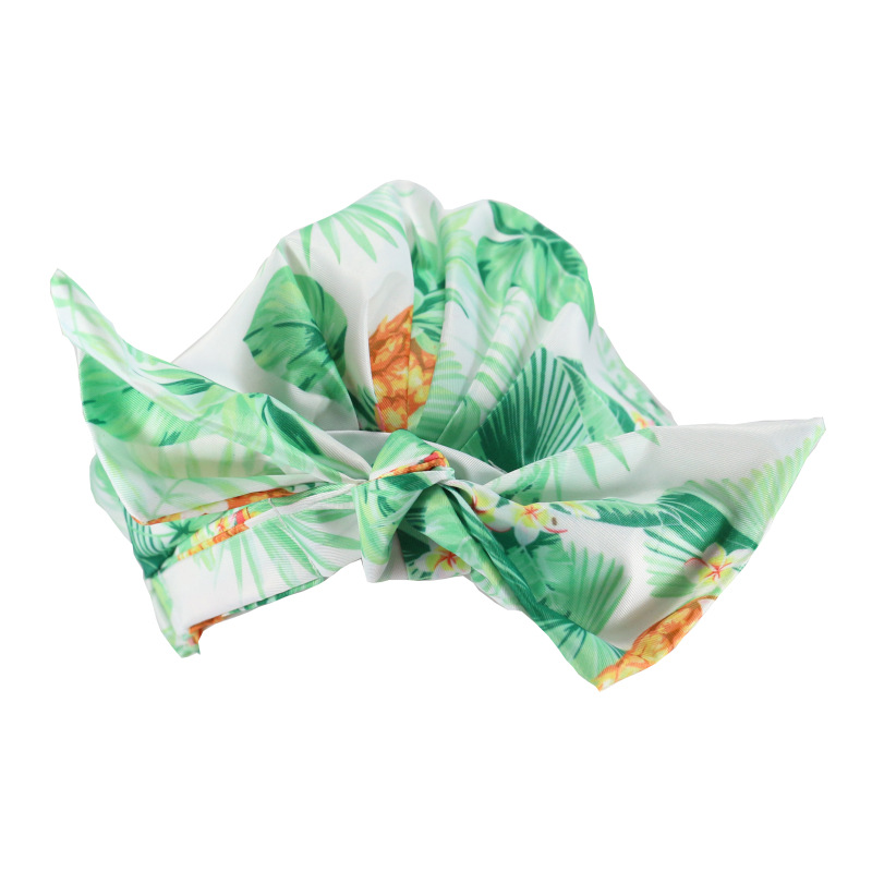 Shower Cap Waterproof Amazon Elastic Bow Black and White Stripes Shower Cap Female Yiwu Manufacturers Customizable Pattern