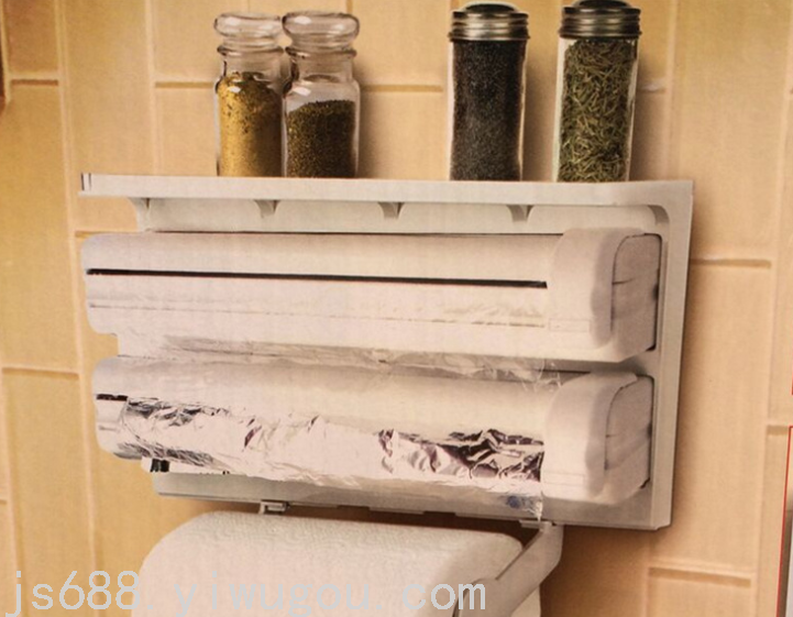 Multi-Purpose Plastic Wrap Cutter Cling Film Cutting Box Tin Foil Oil Paper Cutter