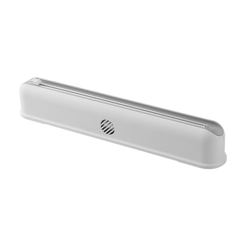 Plastic Wrap Cutter Suction Cup Type Wall-Mounted Cling Film Cutting Box Kitchen Splitter Adjustable Storage Cutter