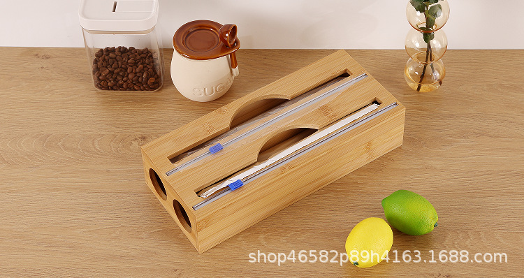 Packaging Dispenser with Cutter Aluminized Paper Plastic Wrap Dispenser Kitchen Drawer Wall Hanging Storage Storage Box Packaging Dispenser with Cutter Aluminized Paper Plastic Wrap Dispenser Kitchen Drawer Wall Hanging Storage Storage Box