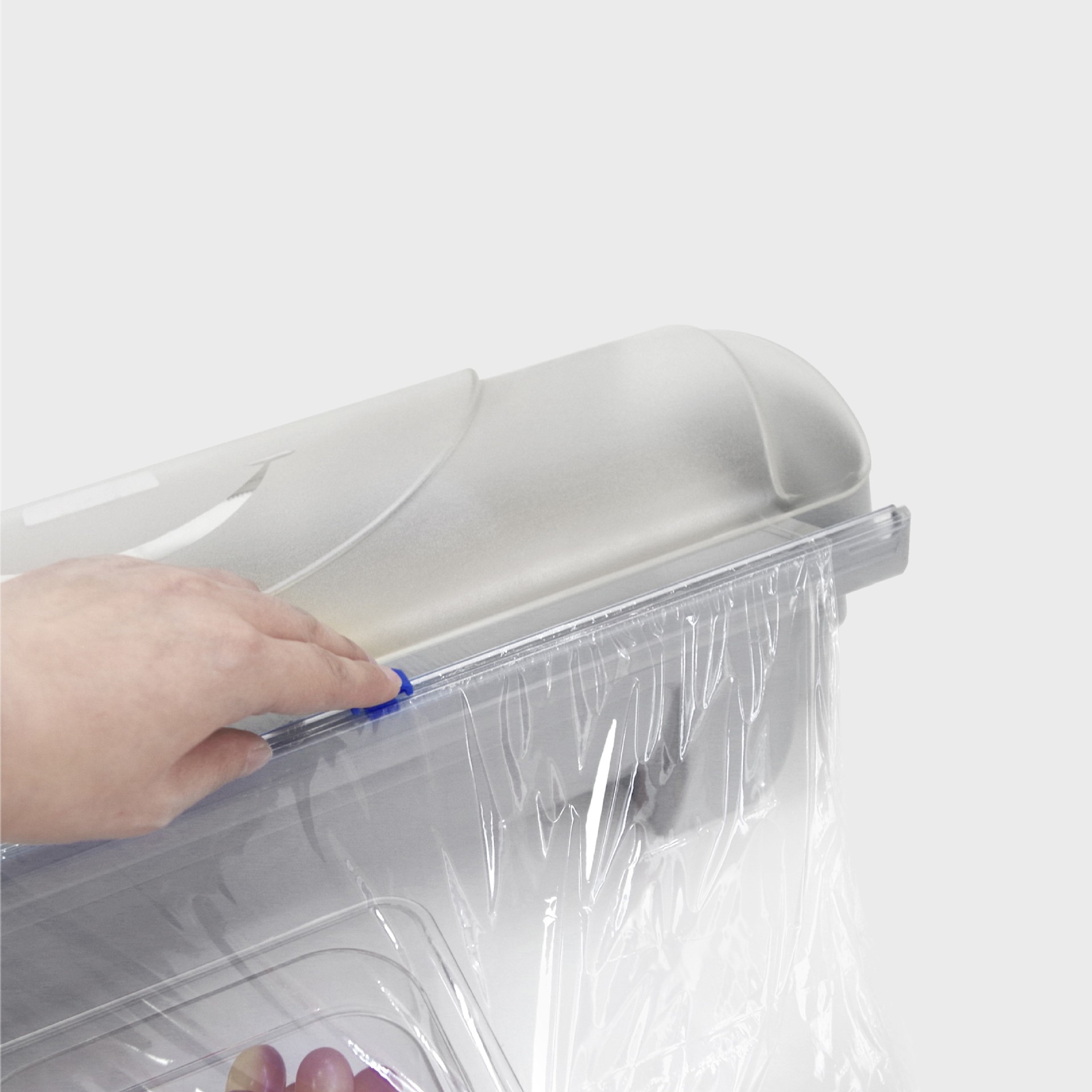 Factory Direct Sales Plastic Wrap Cutter Tin Foil Cutter Supermarket Dedicated Fresh-Keeping Box Tin Foil Cutter
