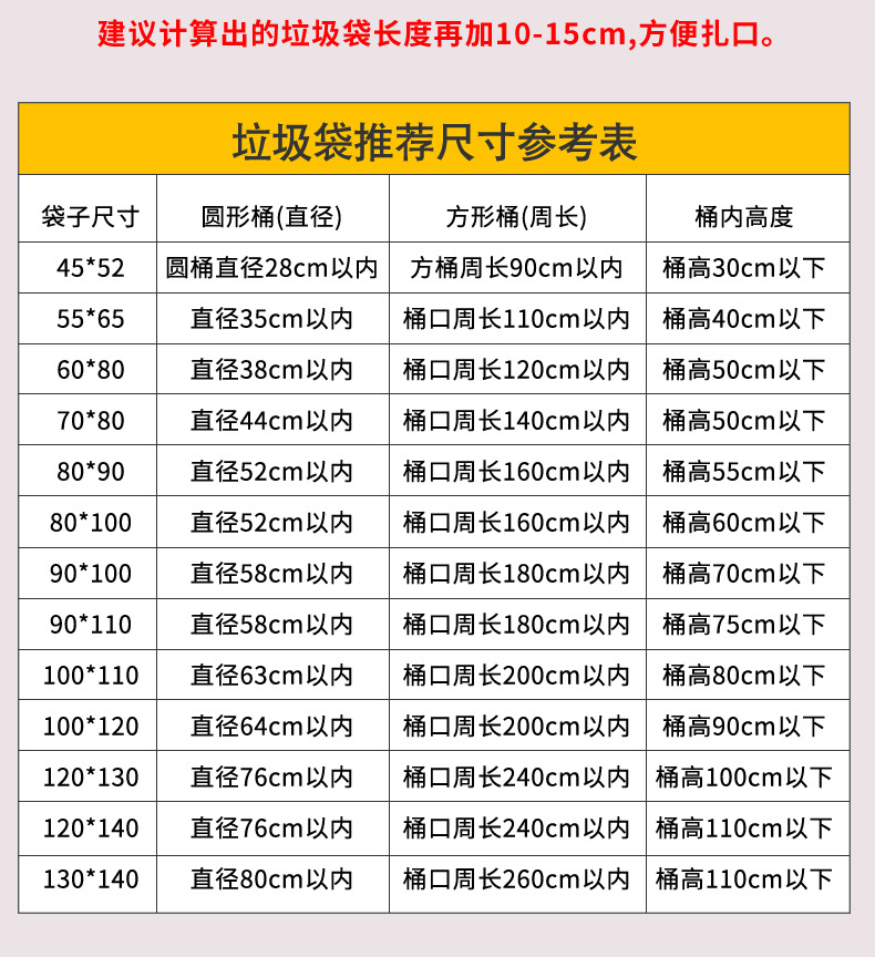 Black Thickening plus Size Garbage Bag Sanitation Property Street Hotel Disposable Large Plastic Garbage Bag Black Thickening plus Size Garbage Bag Sanitation Property Street Hotel Disposable Large Plastic Garbage Bag