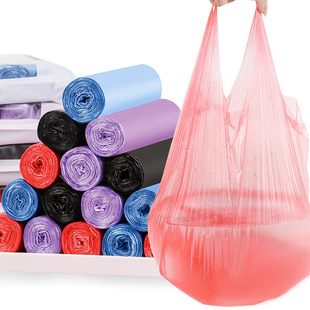 Single Roll Flat Mouth Garbage Bag Factory Wholesale Continuous Roll Point Break Plastic Bag Disposable Color Black Garbage Bag Single Roll Flat Mouth Garbage Bag Factory Wholesale Continuous Roll Point Break Plastic Bag Disposable Color Black Garbage Bag