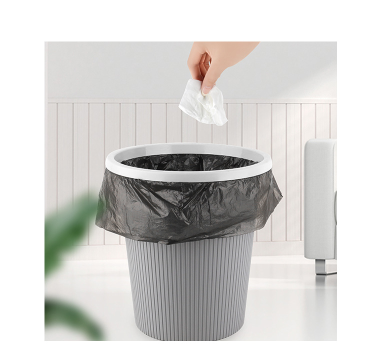 Single Roll Flat Mouth Garbage Bag Factory Wholesale Continuous Roll Point Break Plastic Bag Disposable Color Black Garbage Bag Single Roll Flat Mouth Garbage Bag Factory Wholesale Continuous Roll Point Break Plastic Bag Disposable Color Black Garbage Bag