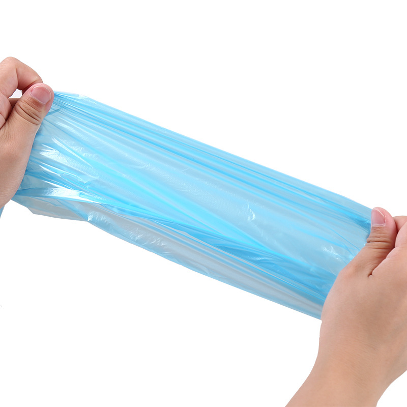Thickened household tank top type garbage bag large size 25 only roll-down to carry kitchen plastic bags wholesale