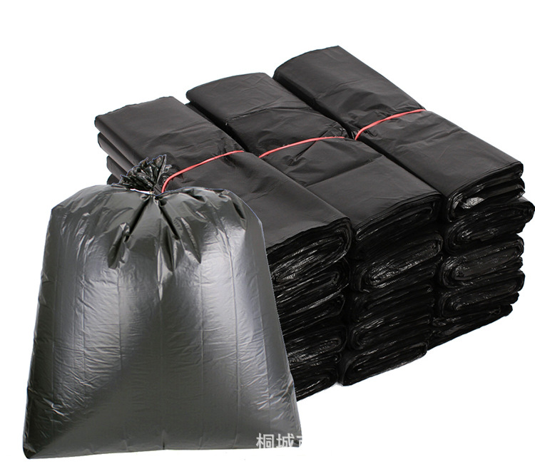 Large Garbage Bag Thickened Large Flat Bag Sanitation Property Garden Medical Bag Disposable Bag Customization
