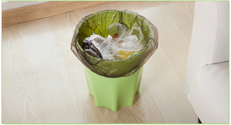 Factory Direct Sales PE New Material Rolling Black Large Garbage Bag Office Home Disposable Thickened Garbage Bag