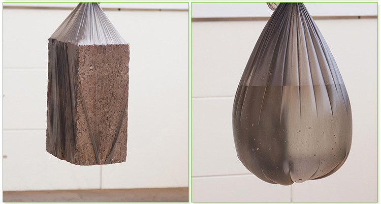 Factory Direct Sales PE New Material Rolling Black Large Garbage Bag Office Home Disposable Thickened Garbage Bag