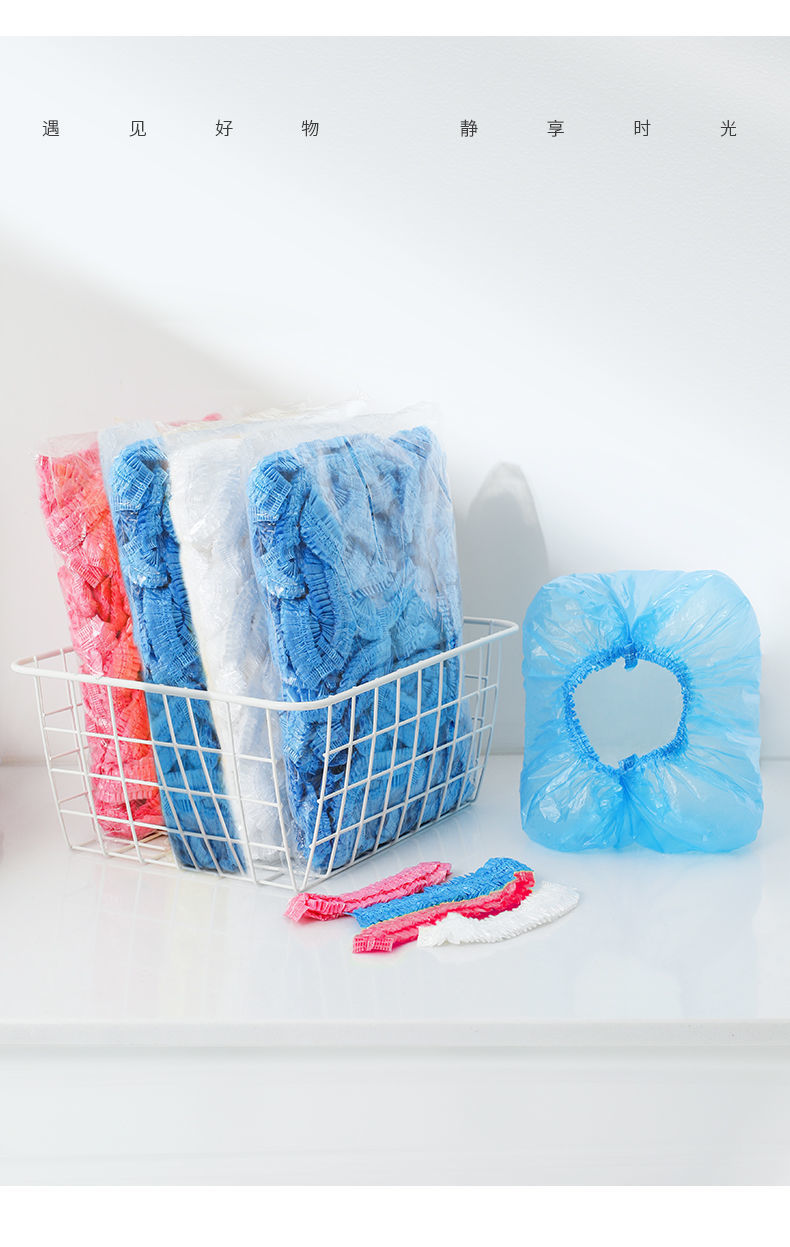 Disposable Shower Cap 100 PCs Plastic Waterproof Headgear Transparent Hotel Hair Dyeing Strip Shower Cap PE Plastic Wrap Cover Disposable Shower Cap 100 PCs Plastic Waterproof Headgear Transparent Hotel Hair Dyeing Strip Shower Cap PE Plastic Wrap Cover