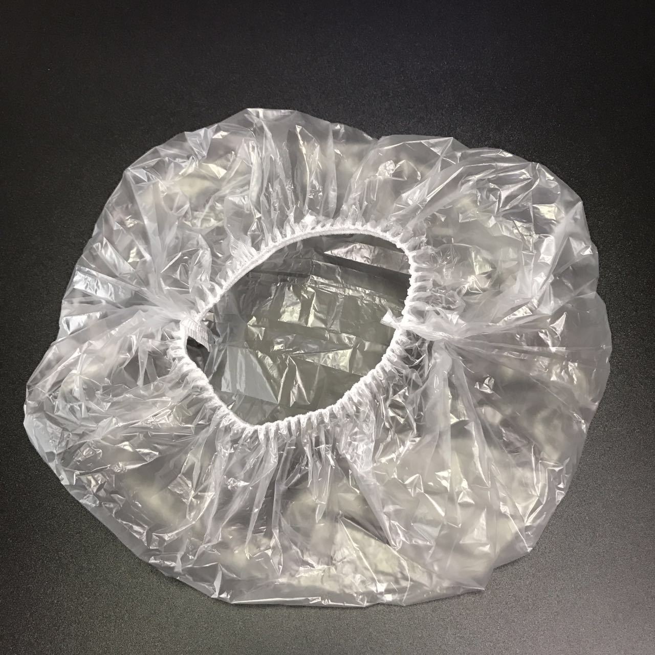 Disposable Shower Cap 100 PCs Plastic Waterproof Headgear Transparent Hotel Hair Dyeing Strip Shower Cap PE Plastic Wrap Cover Disposable Shower Cap 100 PCs Plastic Waterproof Headgear Transparent Hotel Hair Dyeing Strip Shower Cap PE Plastic Wrap Cover