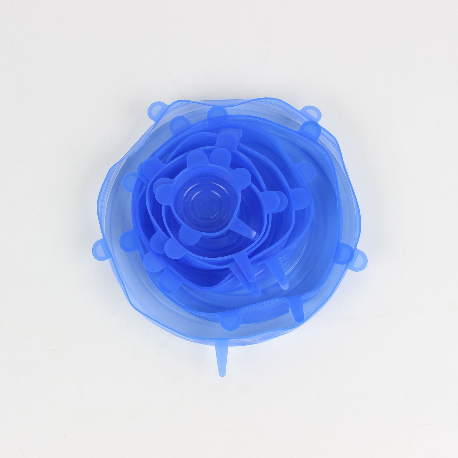 Square Fresh Cover 6-Piece Kitchen Sealed Cover Food Elastic Anti-Layer Silicone Plastic Wrap Spot Sale Square Fresh Cover 6-Piece Kitchen Sealed Cover Food Elastic Anti-Layer Silicone Plastic Wrap Spot Sale