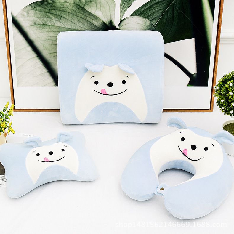 Ennais new cartoon slow padding memory cotton head travel waist pillow u