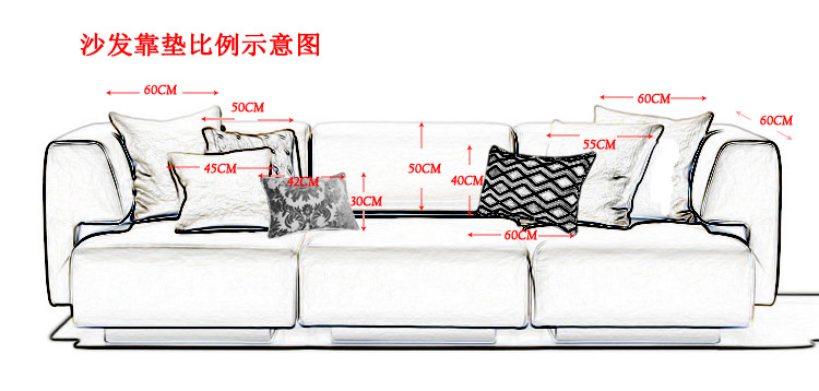Factory Production Customized Export Simple Fashion Solid Color Cushion New MI Grid Stitching Netherlands Velvet Pillow