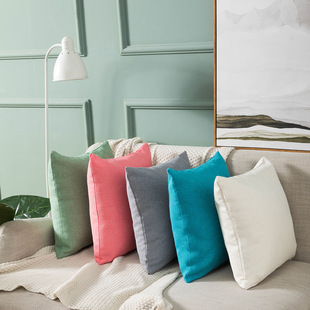 Nordic Homestay Tufted Pillow Cotton Embroidery Sofa Cushion Living Room Bay Window Cushion plus Tassel Pillow Cover Wholesale Nordic Homestay Tufted Pillow Cotton Embroidery Sofa Cushion Living Room Bay Window Cushion plus Tassel Pillow Cover Wholesale