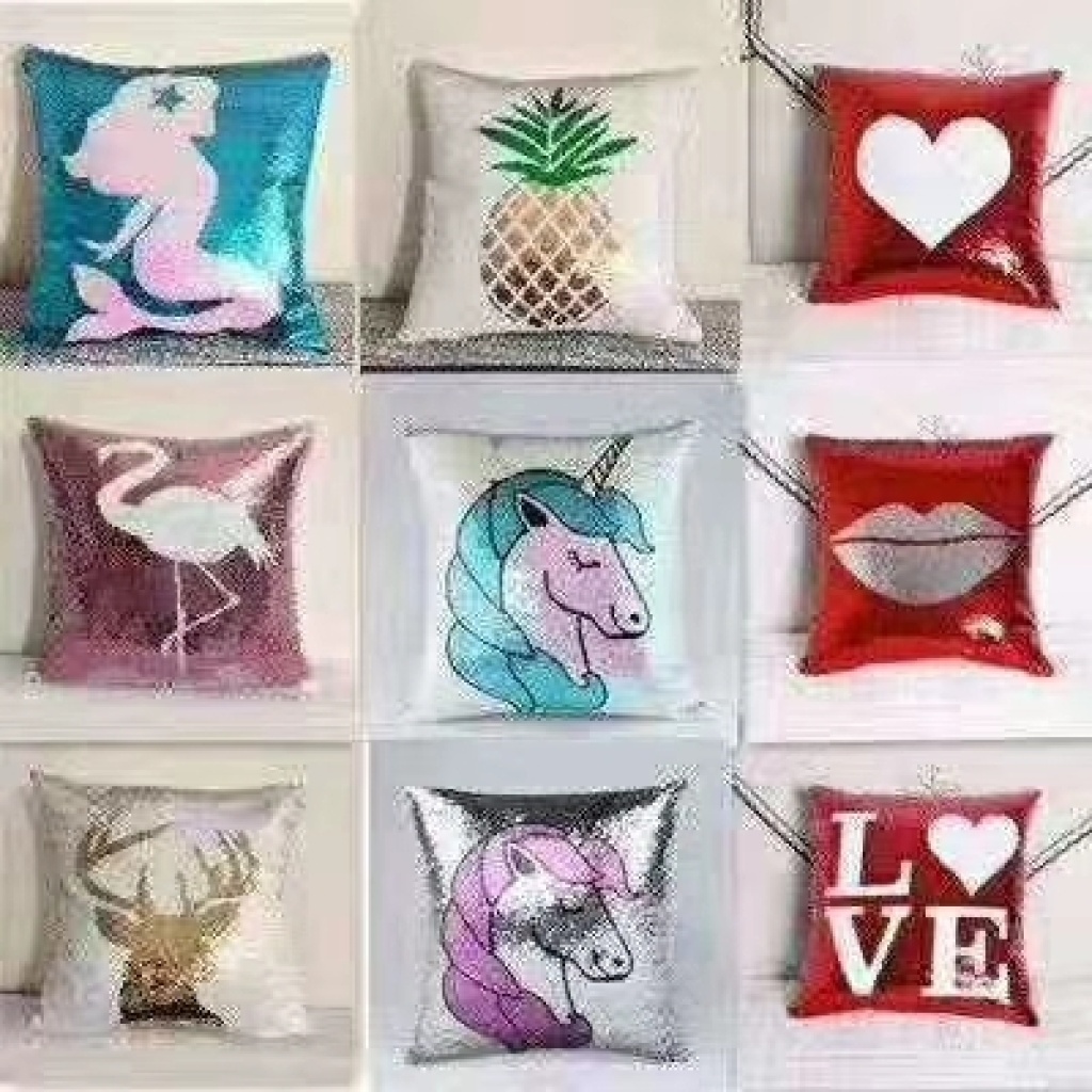 Feature sequins pillow pillow pillowcase as as as cover bedding daily necessities sequins embroidery Feature sequins pillow pillow pillowcase as as as cover bedding daily necessities sequins embroidery