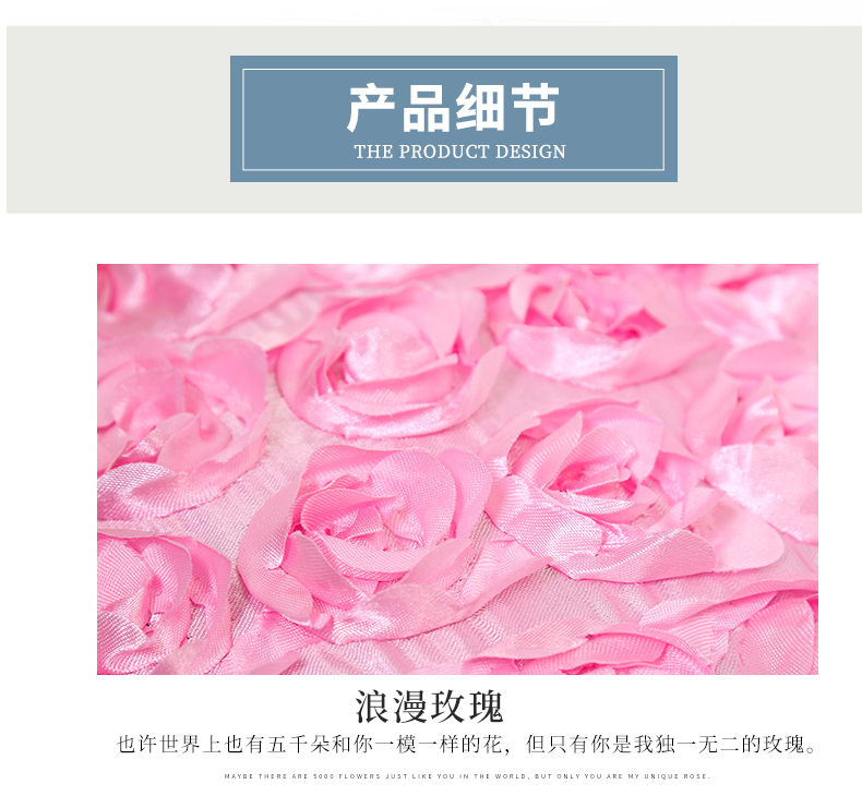 Combination of Three Rose Tassel Pillow Cover Fashion Winter Throw Pillowcase Sofa Cushion Case Pillow Cover Combination of Three Rose Tassel Pillow Cover Fashion Winter Throw Pillowcase Sofa Cushion Case Pillow Cover